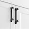 Gliderite Hardware 5 in. Center to Center Oil Rubbed Bronze Classic Euro Bar Pull - 4361-128-ORB, 10PK 4361-128-ORB-10 - alternate 2